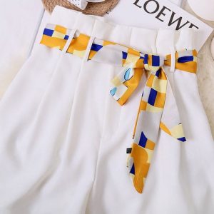 Ceinture Foulard Jaune Vega