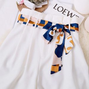 Ceinture Foulard Bleue Vega