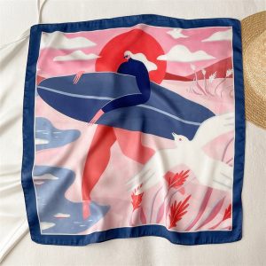 Foulard Pour Cheveux 50 - Lavacrum Aestivum