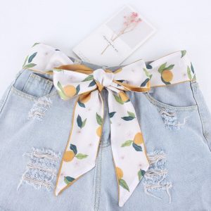 Ceinture Foulard Jaune Menton