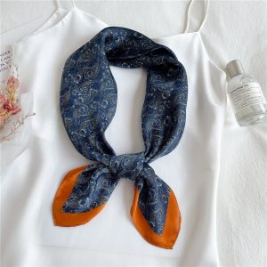 Foulard Pour Cheveux 70 Orange - Héra