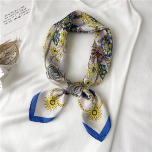 Foulard Pour Cheveux 70 Jaune - Pénélope