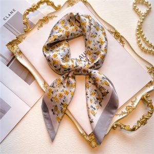 Foulard Pour Cheveux 70 Jaune - Circé
