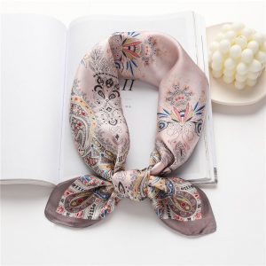 Foulard Pour Cheveux 70 Rose - Galatée
