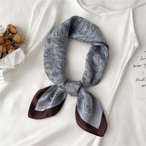 Foulard Pour Cheveux 70 Gris - Nymphe