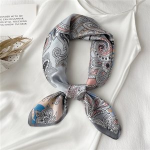 Foulard Pour Cheveux 70 Gris - Méduse