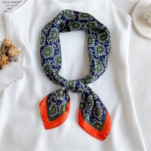 Foulard Pour Cheveux 70 Bleu - Calliope