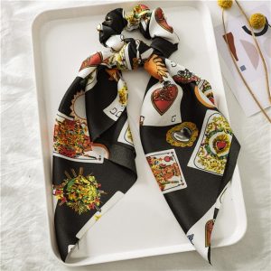 Chouchou Foulard As De Coeur