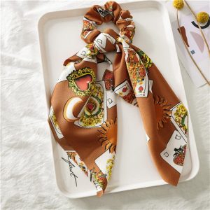 Chouchou Foulard Dame De Coeur