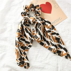 Chouchou Foulard Géométrie Scandinave