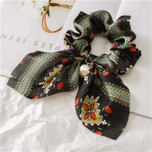 Chouchou Foulard Court Inspiration De Provence