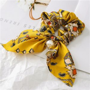 Chouchou Foulard Court Motifs Aztèques