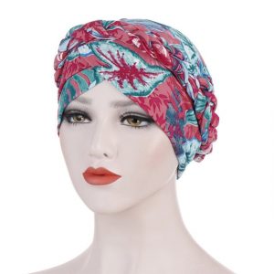 Foulard Turban Chimio Bordeaux - Léonce