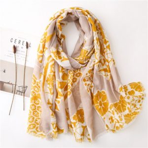 Foulard Pour Femme 180 Jaune - Améthyste