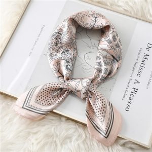 Foulard Pour Cheveux 70 Rose - Provençal