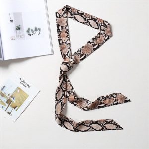 Ceinture Foulard Écailles De Serpent