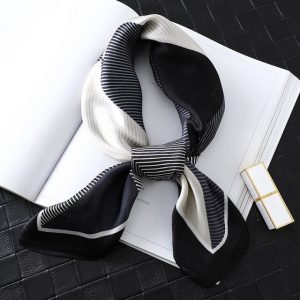 Foulard Pour Cheveux 70 Noir - Rézéda