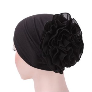 Foulard Bonnet Chimio Noir - Néolise