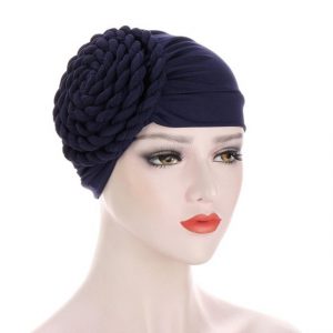 Foulard Bonnet Chimio Bleu Marine - Uni