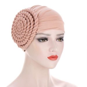 Foulard Bonnet Chimio Rose - Uni
