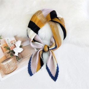 Foulard Pour Cheveux Plissé - Maud