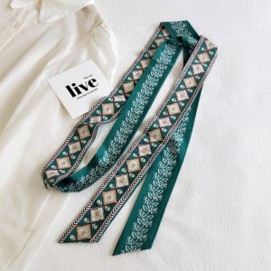 Ceinture Foulard Verte - Orénie