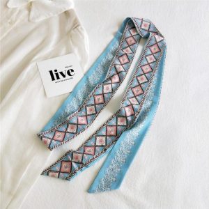 Ceinture Foulard Bleue - Orénie