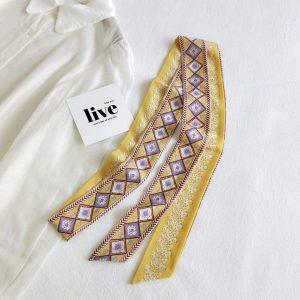 Ceinture Foulard Jaune - Orénie