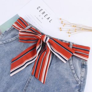 Ceinture Foulard Orange - Waldine