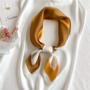 Foulard Pour Cheveux 70 Jaune - Elsilda
