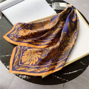 Foulard Pour Cheveux 70 Bleu - Jolinie