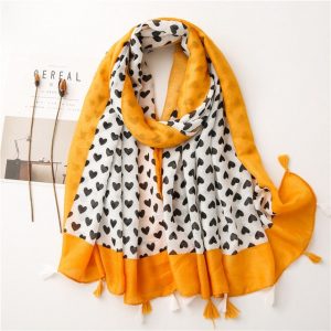 Foulard Pour Femme 180 Jaune - Lotta