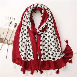 Foulard Pour Femme 180 Rouge - Lotta