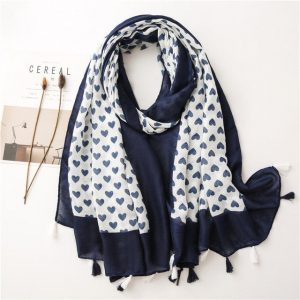 Foulard Pour Femme 180 Bleu - Lotta