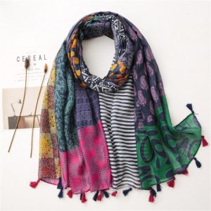 Foulard Pour Femme 180 Violet - Gunvor