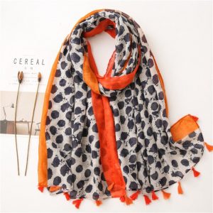 Foulard Pour Femme 180 Orange - Gunhilda