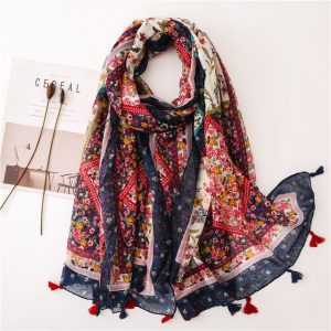 Foulard Pour Femme 180 Violet - Birgitta Liberty