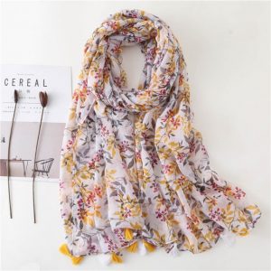 Foulard Pour Femme 180 Blanc - Asdis Liberty