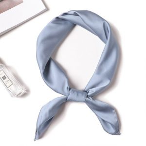 Foulard Pour Cheveux 50 Bleu - Uni