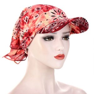 Casquette Foulard Chimio Corail Bohème