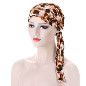 Foulard Long Chimio Beige - Savane