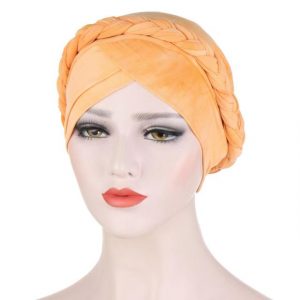 Foulard Turban Chimio Orange - Norianne