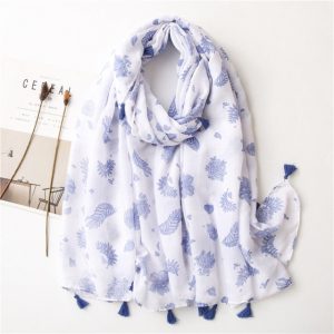 Foulard Pour Femme 180 Blanc - Inka