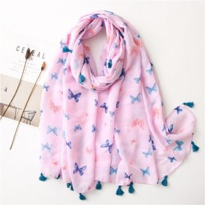Foulard Pour Femme 180 Rose - Ulla