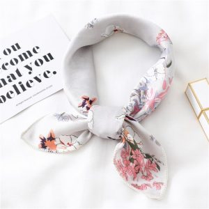 Foulard Pour Cheveux 50 Gris - Printanier