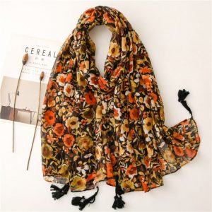 Foulard Pour Femme 180 Orange - Maija