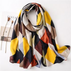 Foulard Pour Femme 180 Jaune - Lisbet