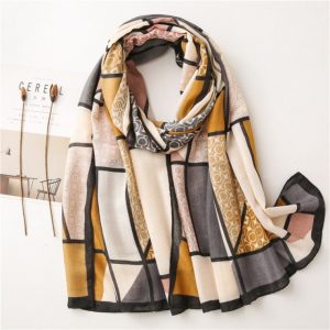Foulard Pour Femme 180 Jaune - Vanja