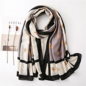Foulard Pour Femme 180 Blanc - Asta