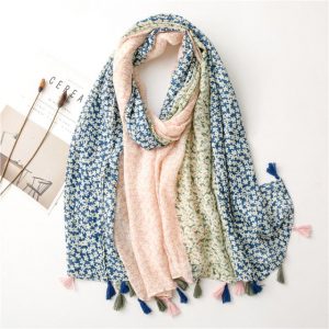 Foulard Pour Femme 180 Rose - Sofy Liberty